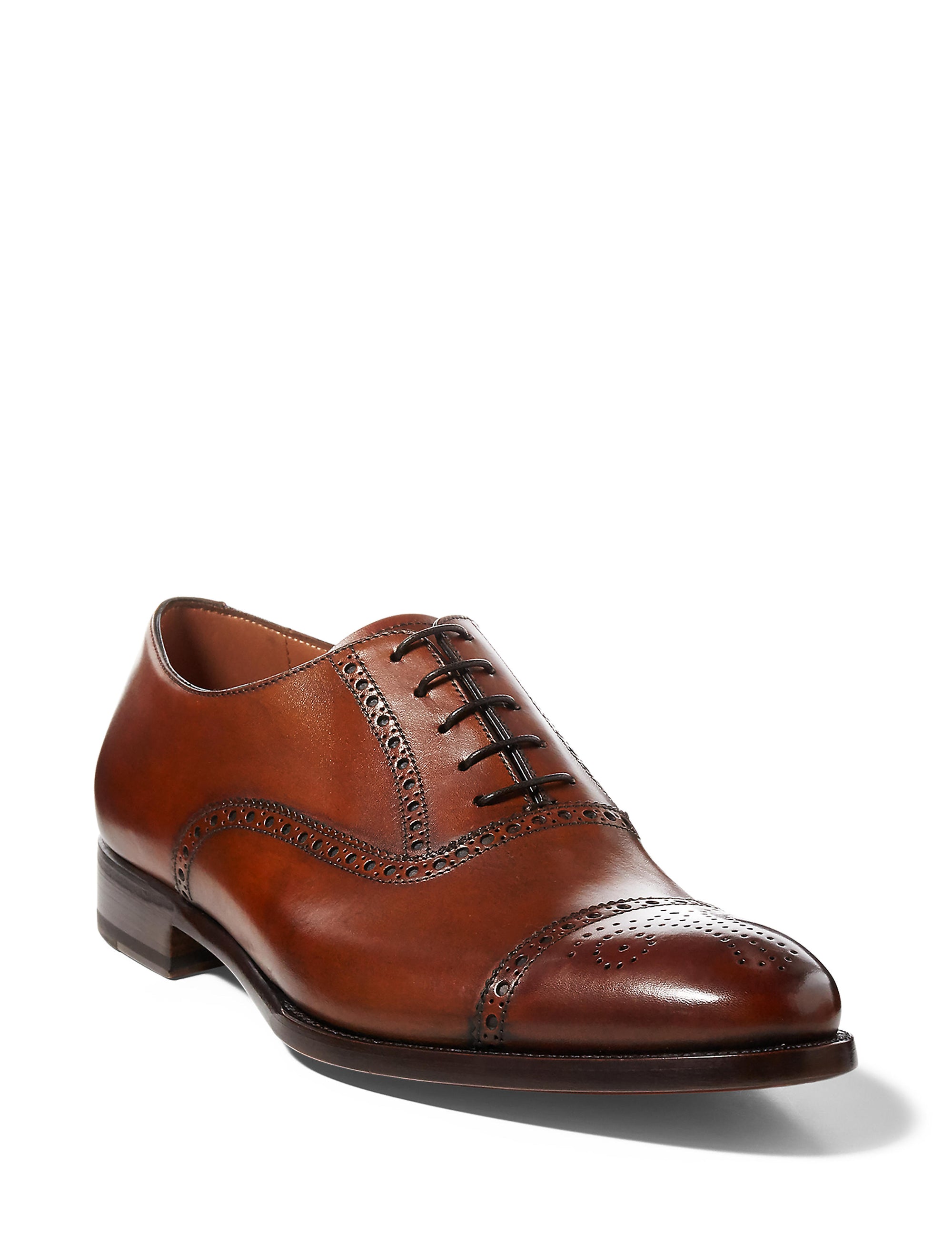 Chaussures Denver à bout rapporté - Tan