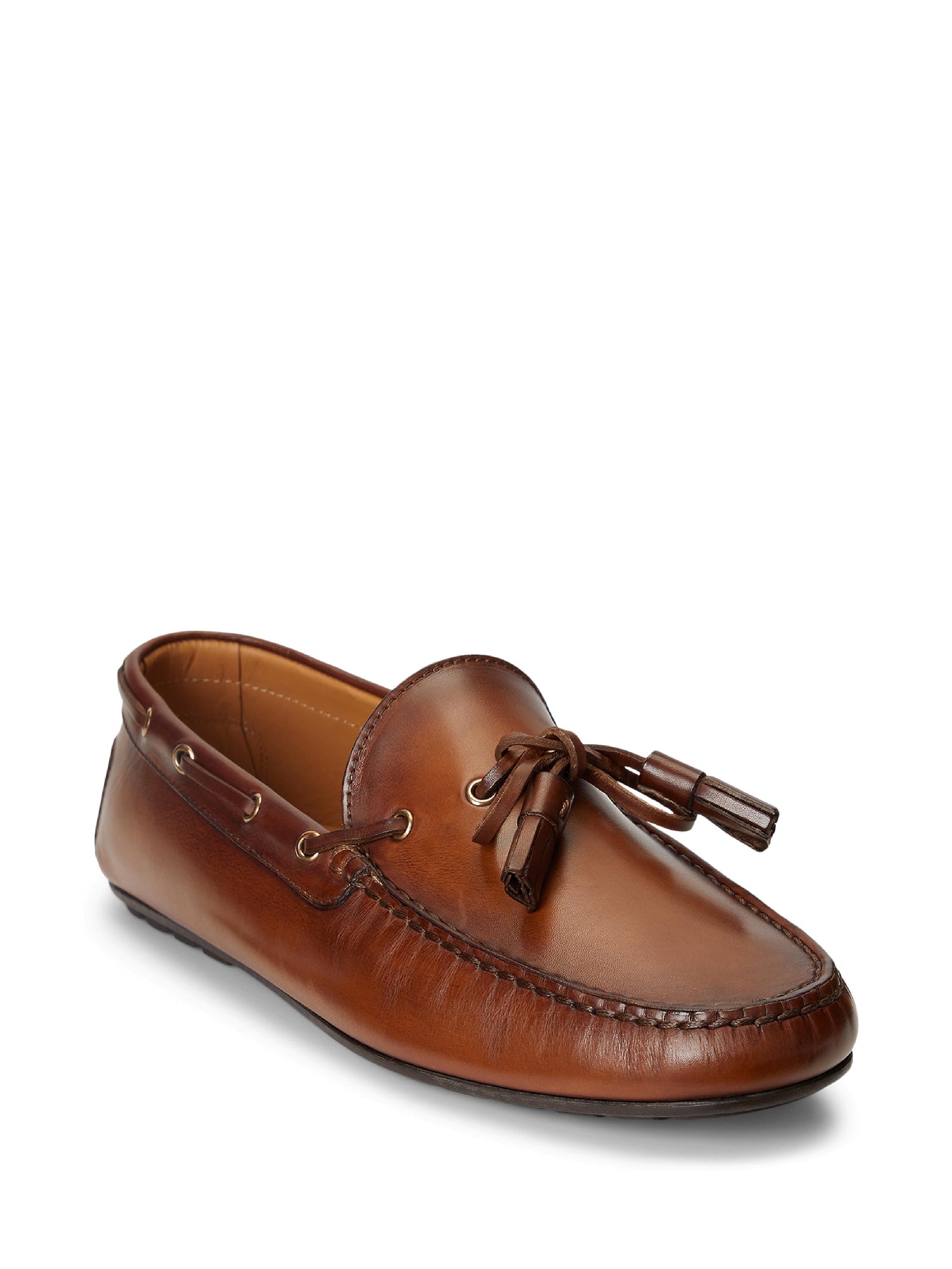 Harold leather tassel loafers - Tan
