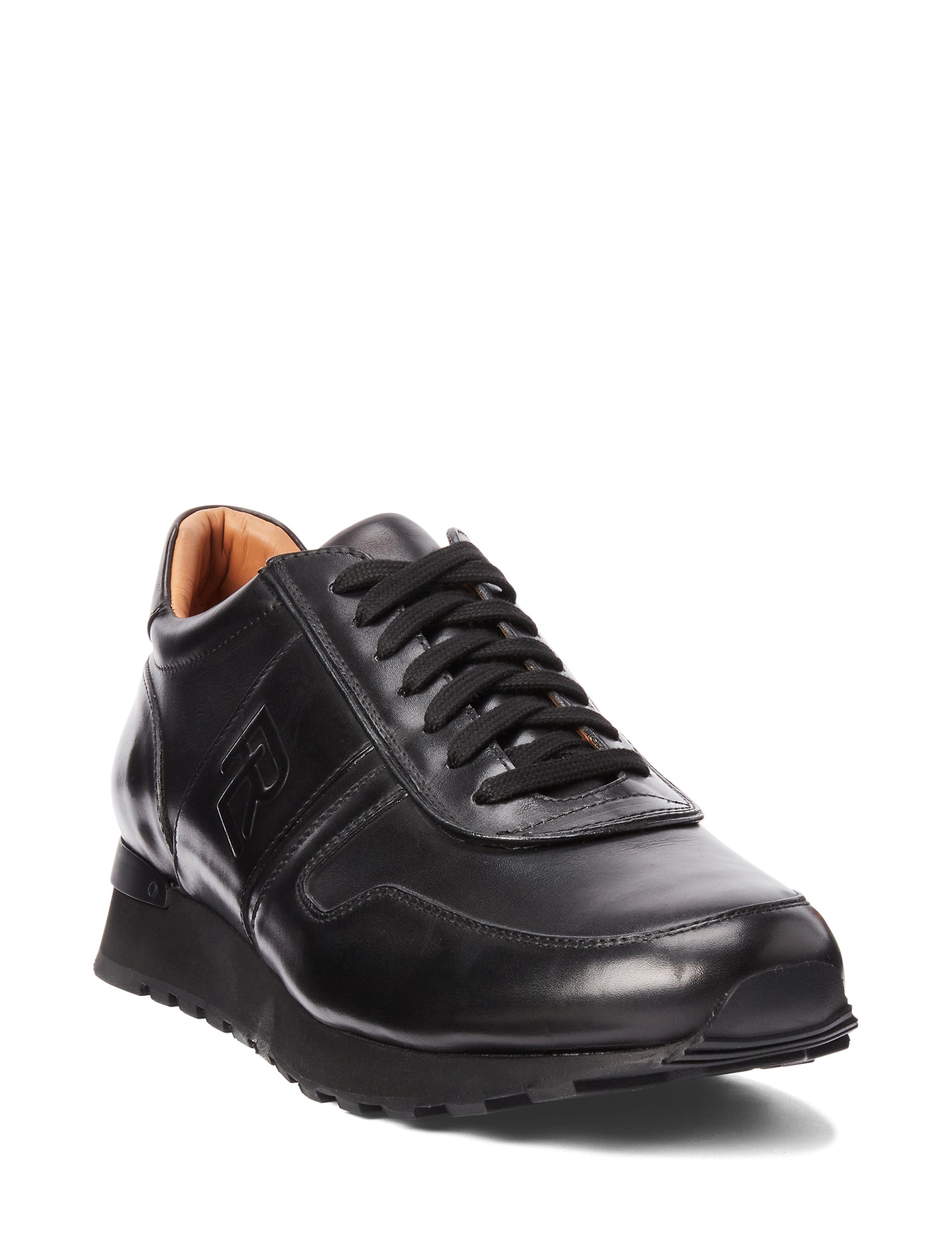 Baskets Ethan en vachette - Black