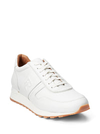 Ethan leather trainers - White