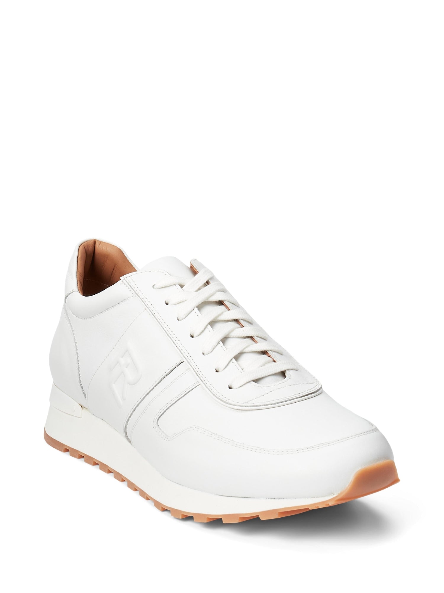 Ethan leather trainers - White
