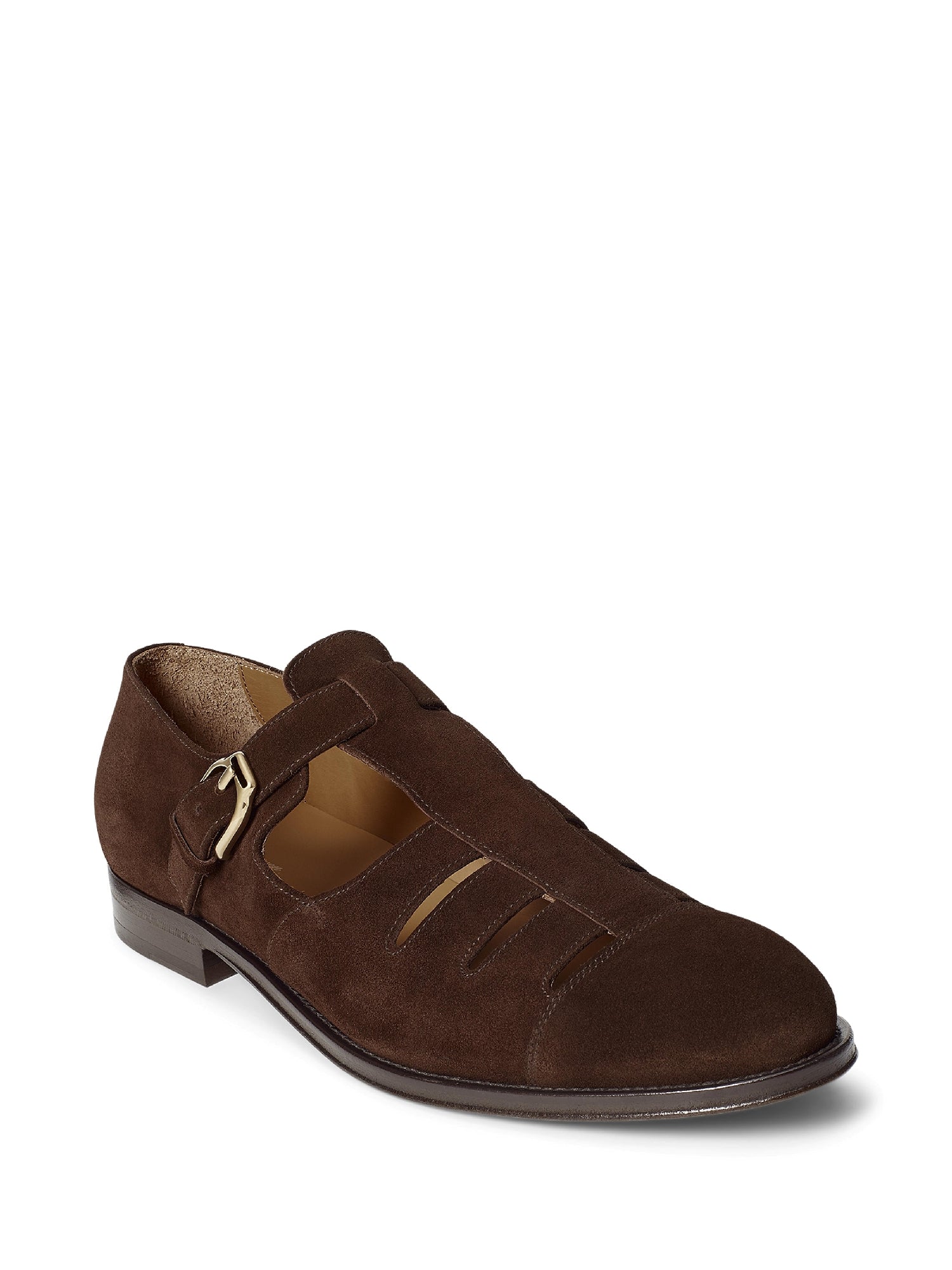 Sandales de pêcheur en cuir - Luggage Brown