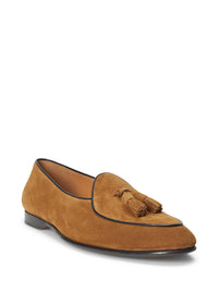 Mocassins Belvin en cuir velours - Cacao