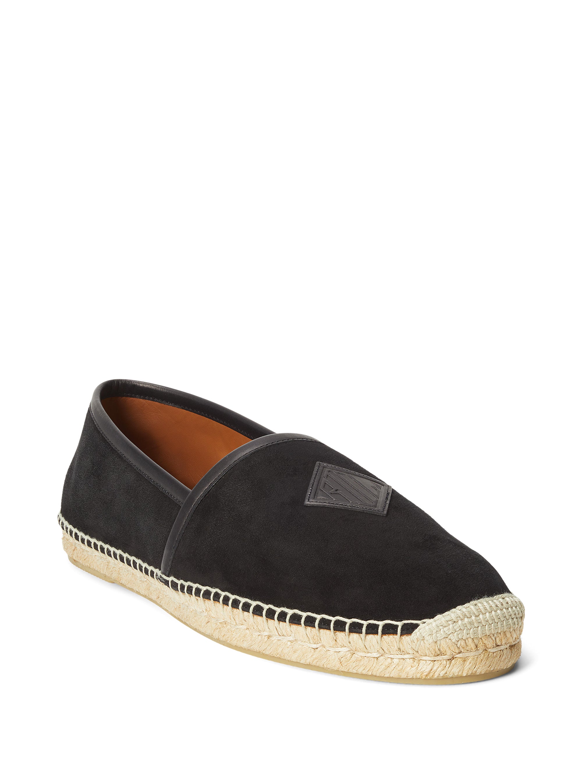 Espadrilles Bowsworth à monogramme daim - Black