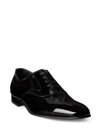 Chaussures Paget en vachette vernie - Black