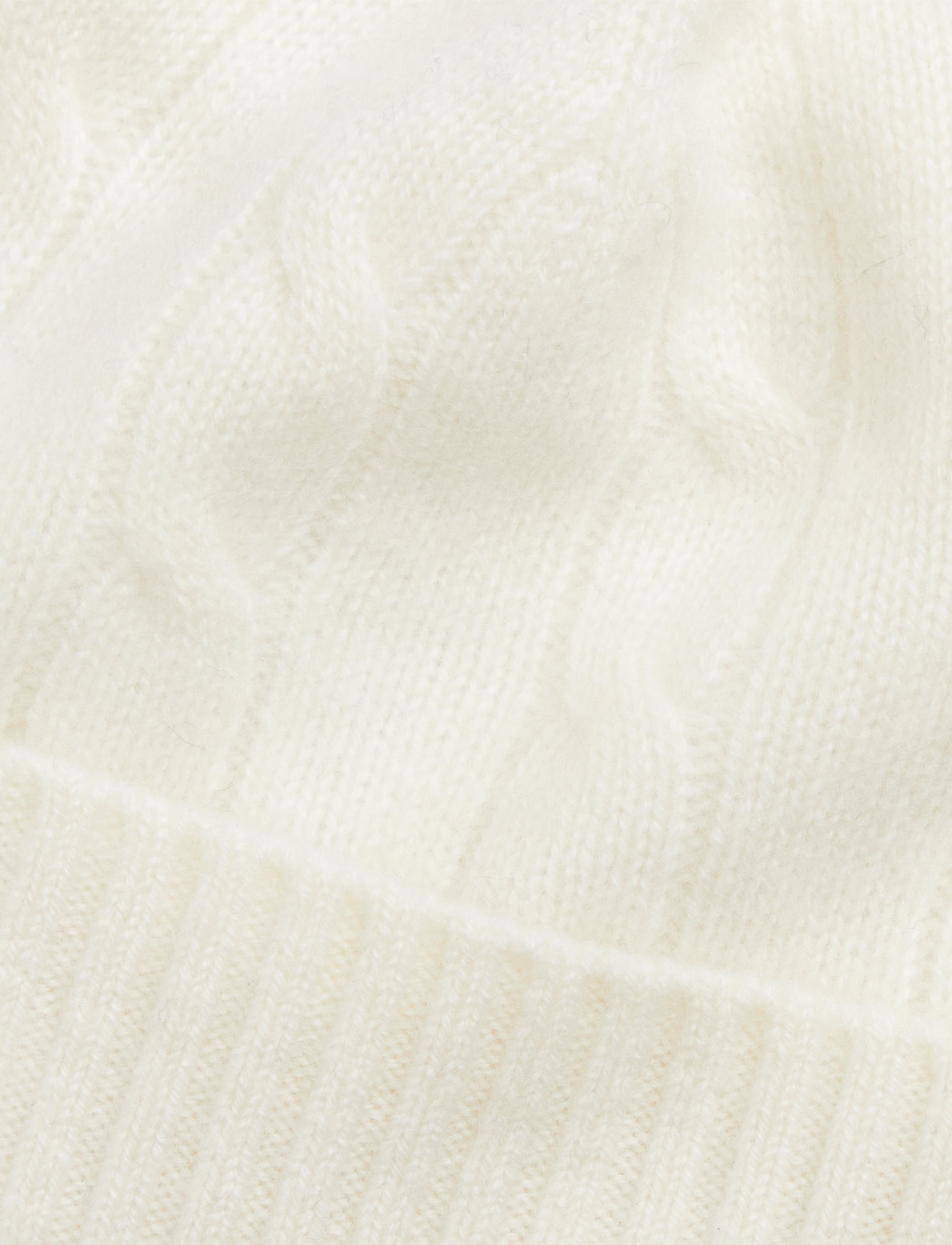 Bonnet et chaussons en cachemire - Warm White