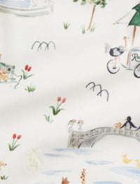 Bavoir RL x Riley Sheehey en coton - Saturday At The Park