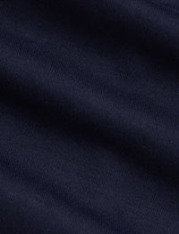 Cotton double-breasted jumpsuit - Refined Navy
