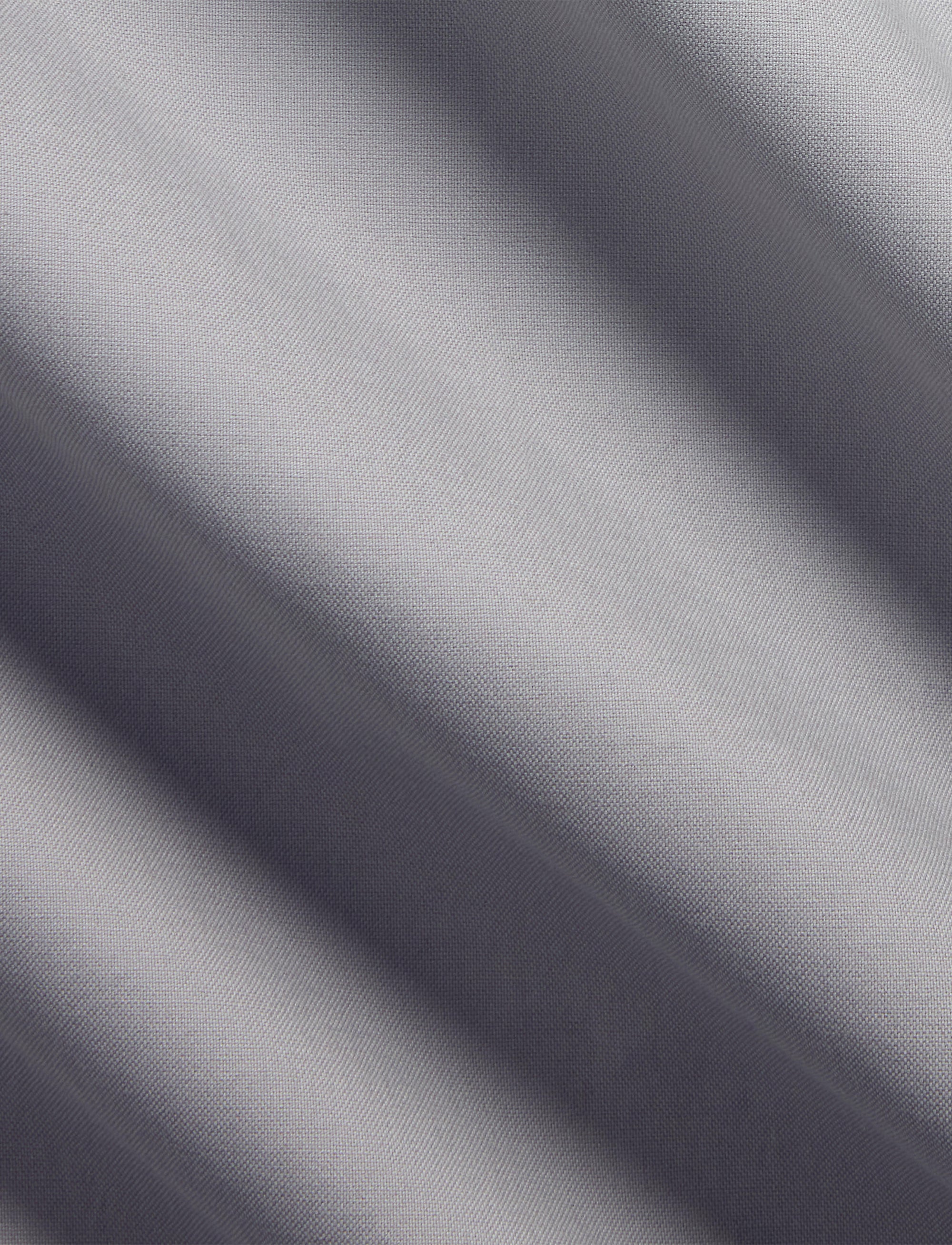 Chemise Oxford stretch Custom Fit - Grey