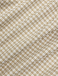 1pcs / NEW // 4338Q COASTAL BEIGE/WHITE SPORT SHIRT LONG SLEEVE SLBDPPCS