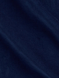 Fitted corduroy shirt - Newport Navy