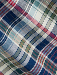 Chemise Classic Fit en coton madras - Navy, Red & Multicolore