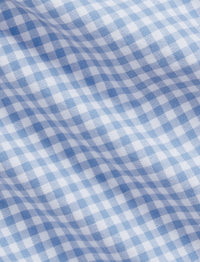 1pcs / NEW // 4338A LIGHT BLUE/WHITE SPORT SHIRT LONG SLEEVE CUBDPPCS