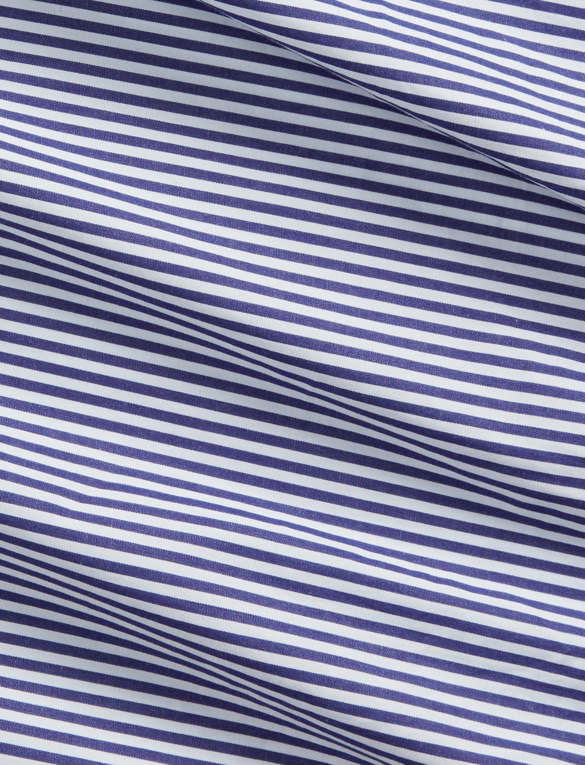 Chemise à manches longues - Navy & White
