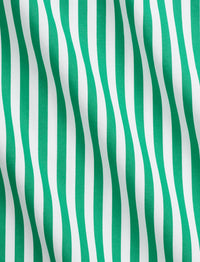 5pcs / NEW // 6792E SCARAB GREEN/WHITE SPORT SHIRT LONG SLEEVE CUBDPPCS