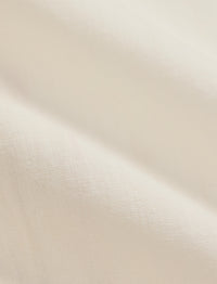 Chemise workwear à lisière selvedge - Natural & Off-White