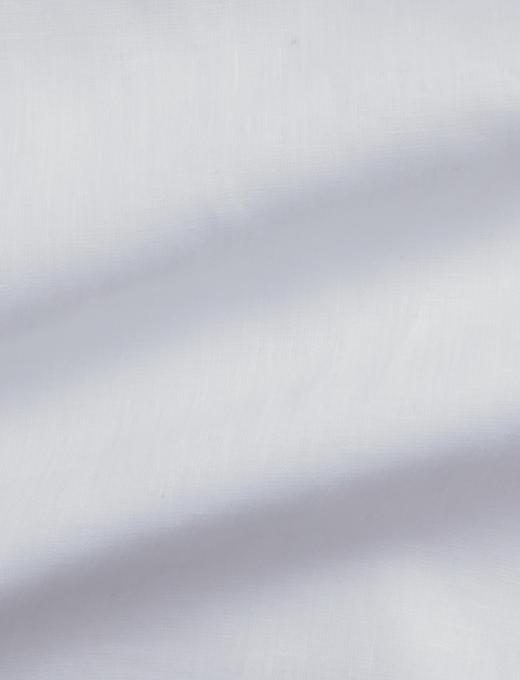 Chemise à monogramme en lin - Optic White