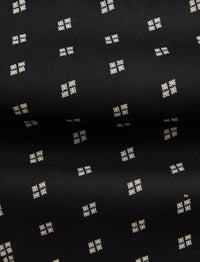 Chemise à motif en sergé - Black & Tan