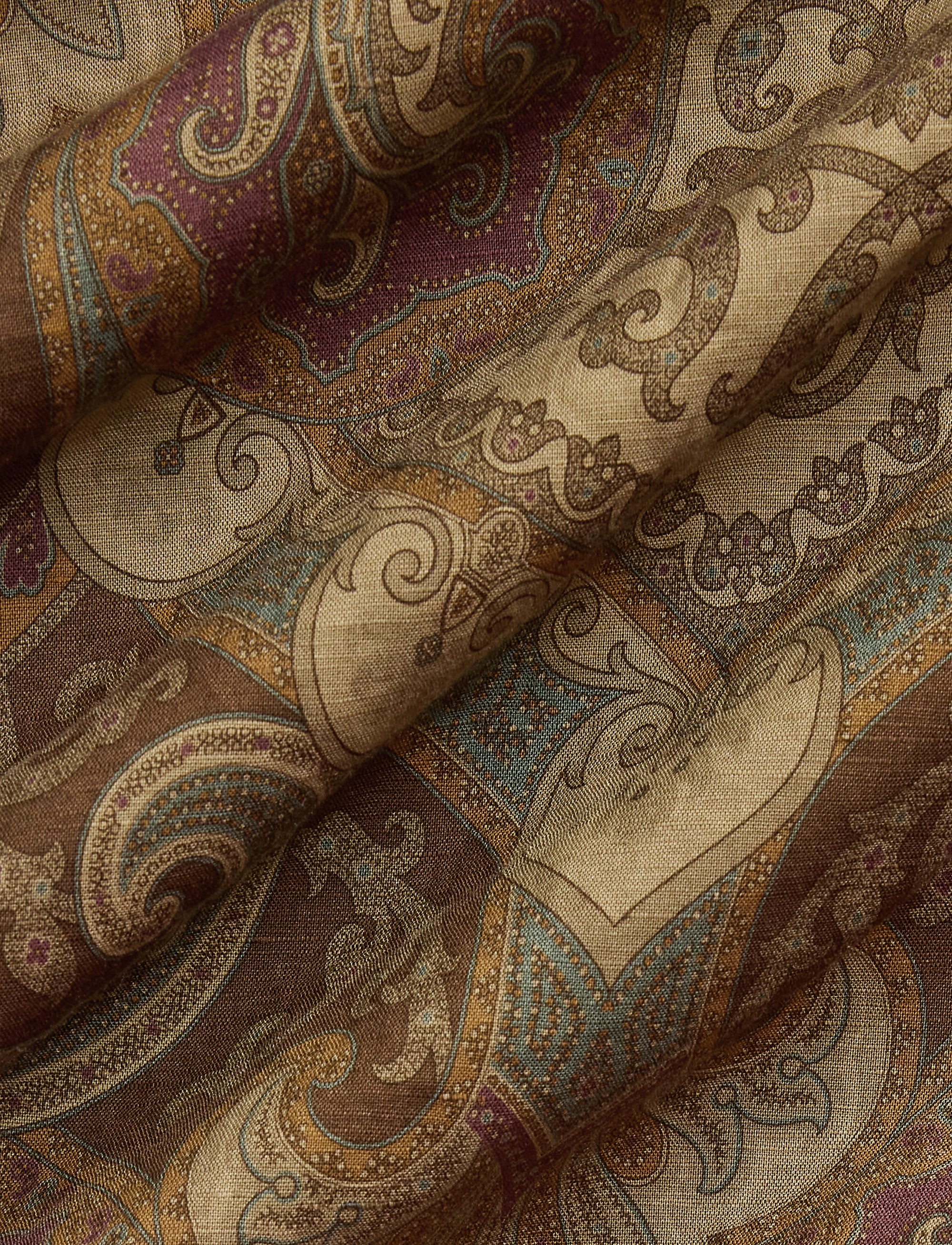 Linen pattern shirt - Multicolour