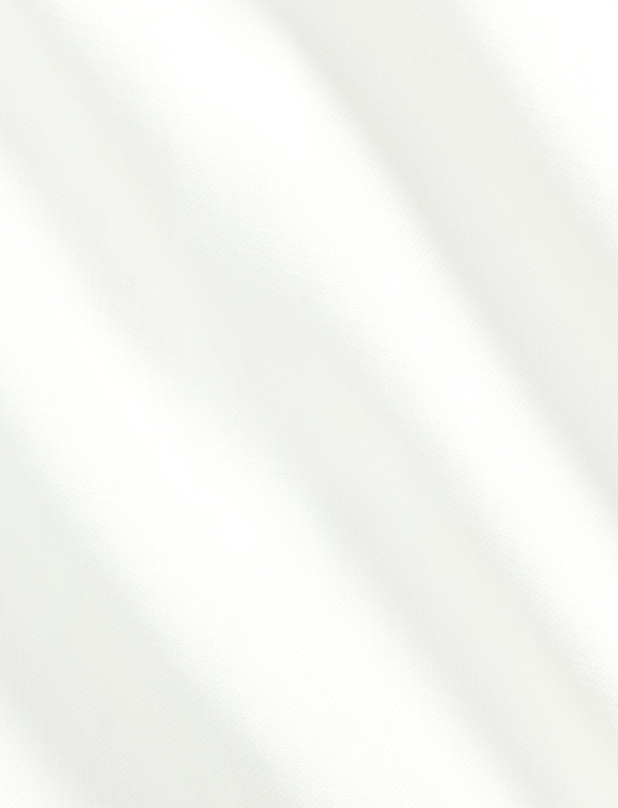 Shirt in braided linen - White