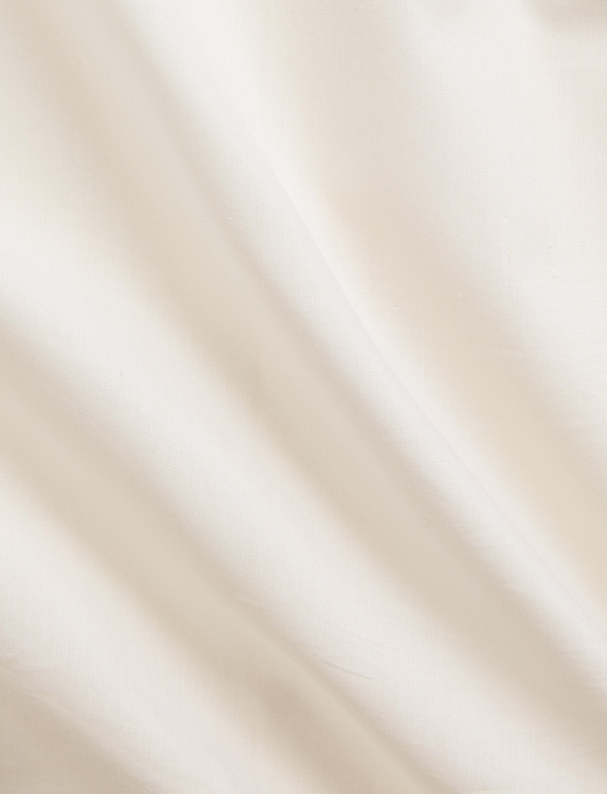 Silk blend shirt - Classic Cream