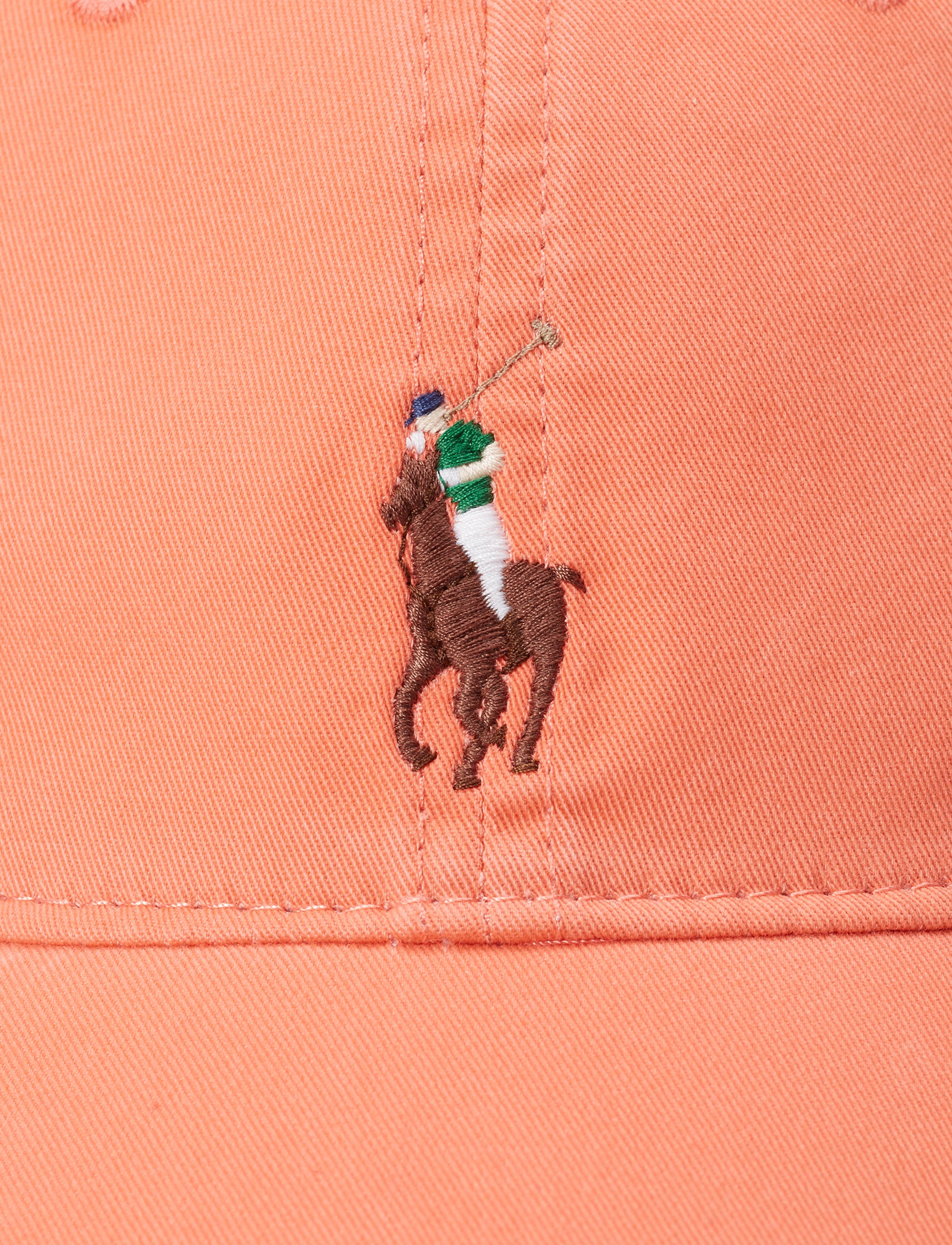 Casquette baseball sergé coton stretch - Deep Mango