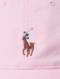 Casquette baseball sergé coton stretch - Carmel Pink