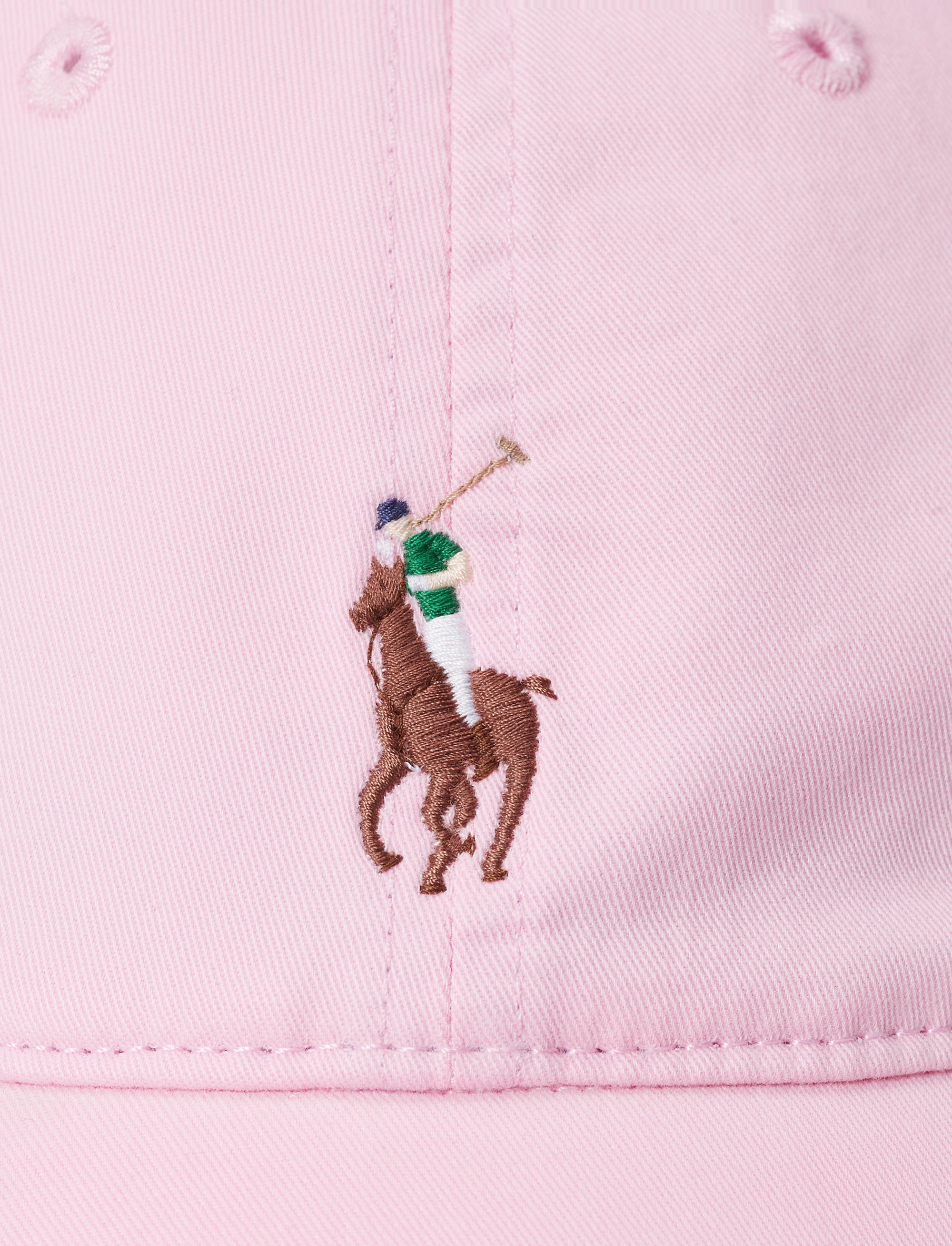 Casquette baseball sergé coton stretch - Carmel Pink