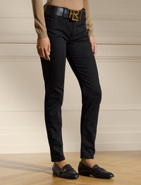 Pantalon skinny ajusté - Noir