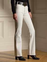 Jean bootcut - Blanc nacré