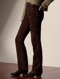 Pantalon Scottie en cuir - Luggage Brown