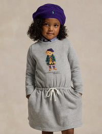 Robe Polo Bear en molleton - Andover Heather