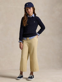 PULL/CARDIGAN/SWEAT-COTTON LAINE