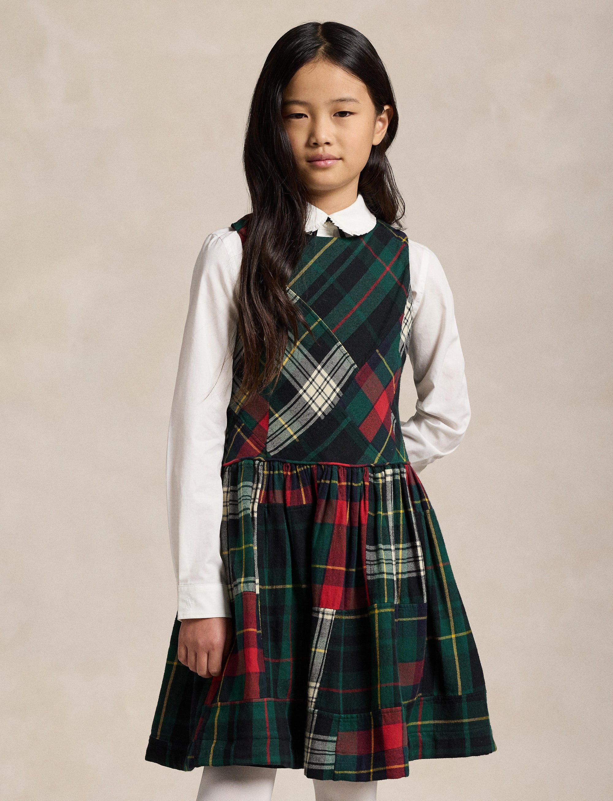 Patchwork tartan dress - Patchwork Flannel