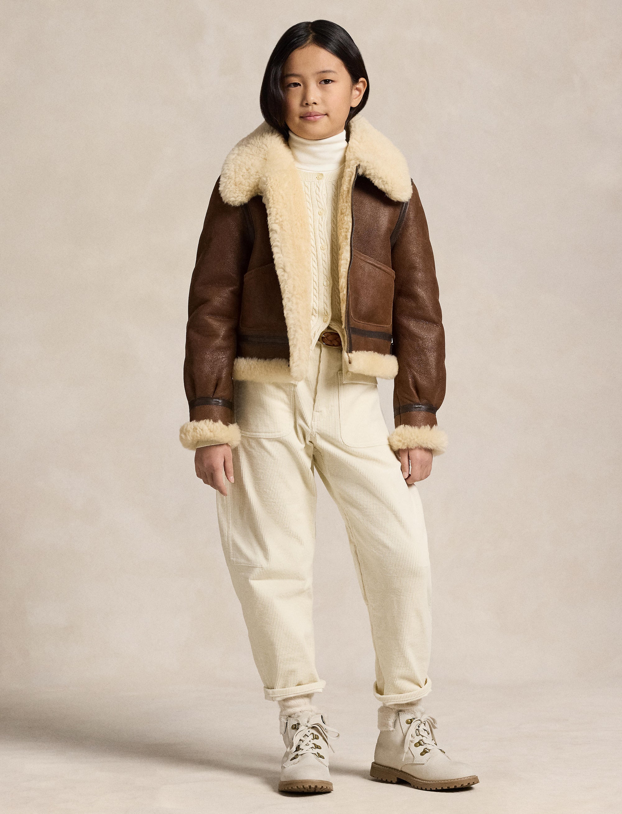 Cardigan métallisé à mini-torsades - Clubhouse Cream