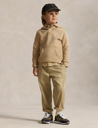 Sweat à capuche en polaire - Vintage Khaki