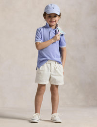 Polo en piqué oxford - Harbor Island Blue & White