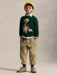 Pull Polo Bear - Moss Agate