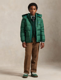 La doudoune à capuche Gorham - Kelly Green