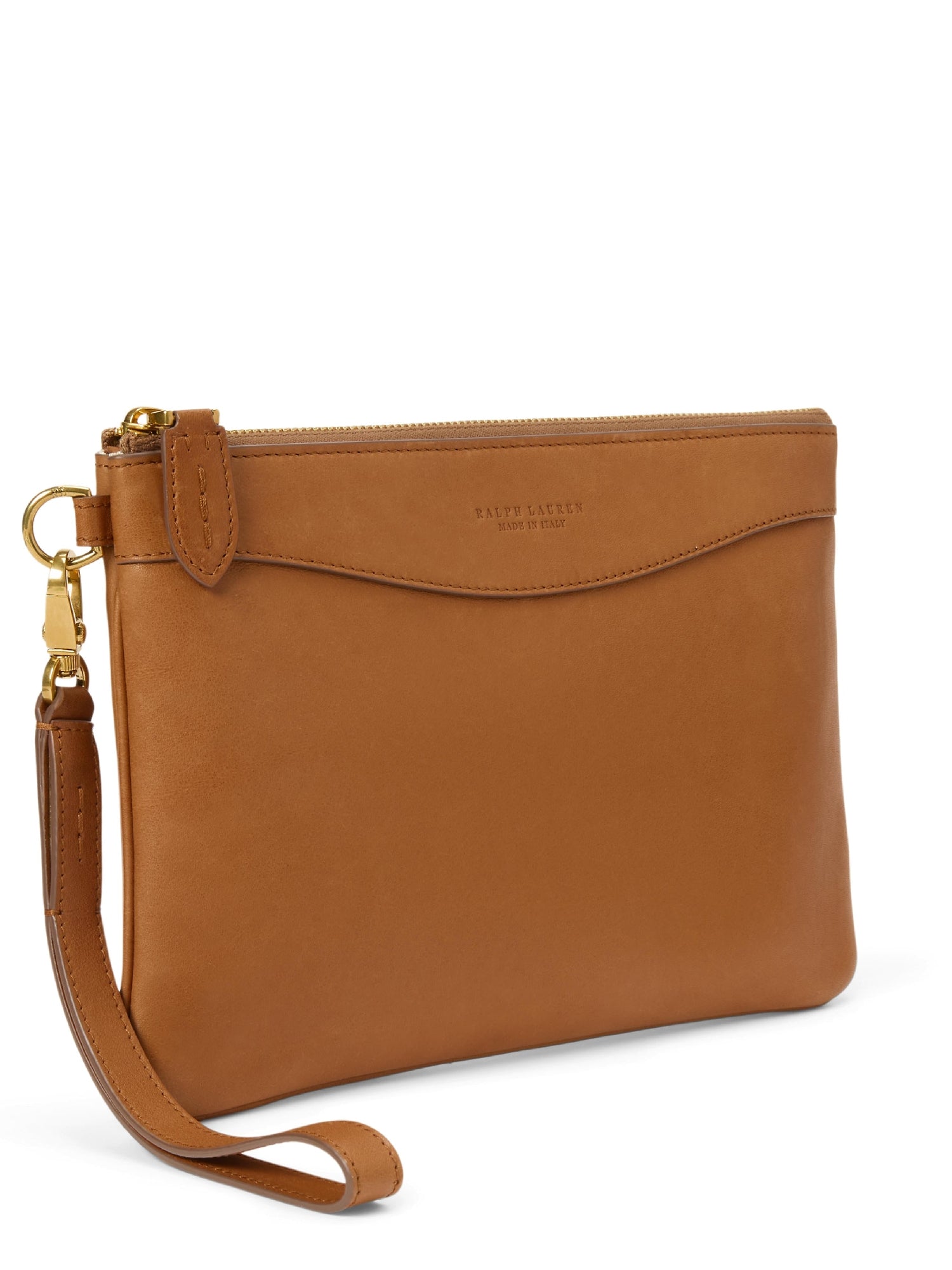 Pochette Bedford en cuir - Gold