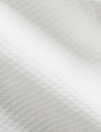 Noeud papillon en coton piqué - White