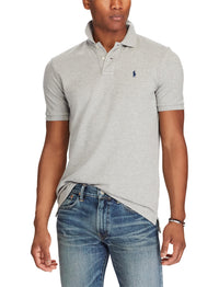 Polo coupe classique en coton piqué - Lawrence Grey Heather