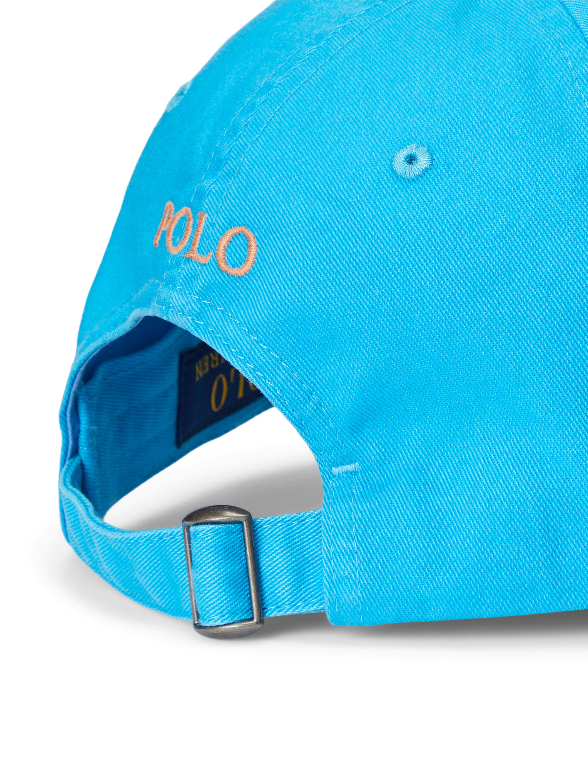 Cotton chino baseball cap - Cove Blue
