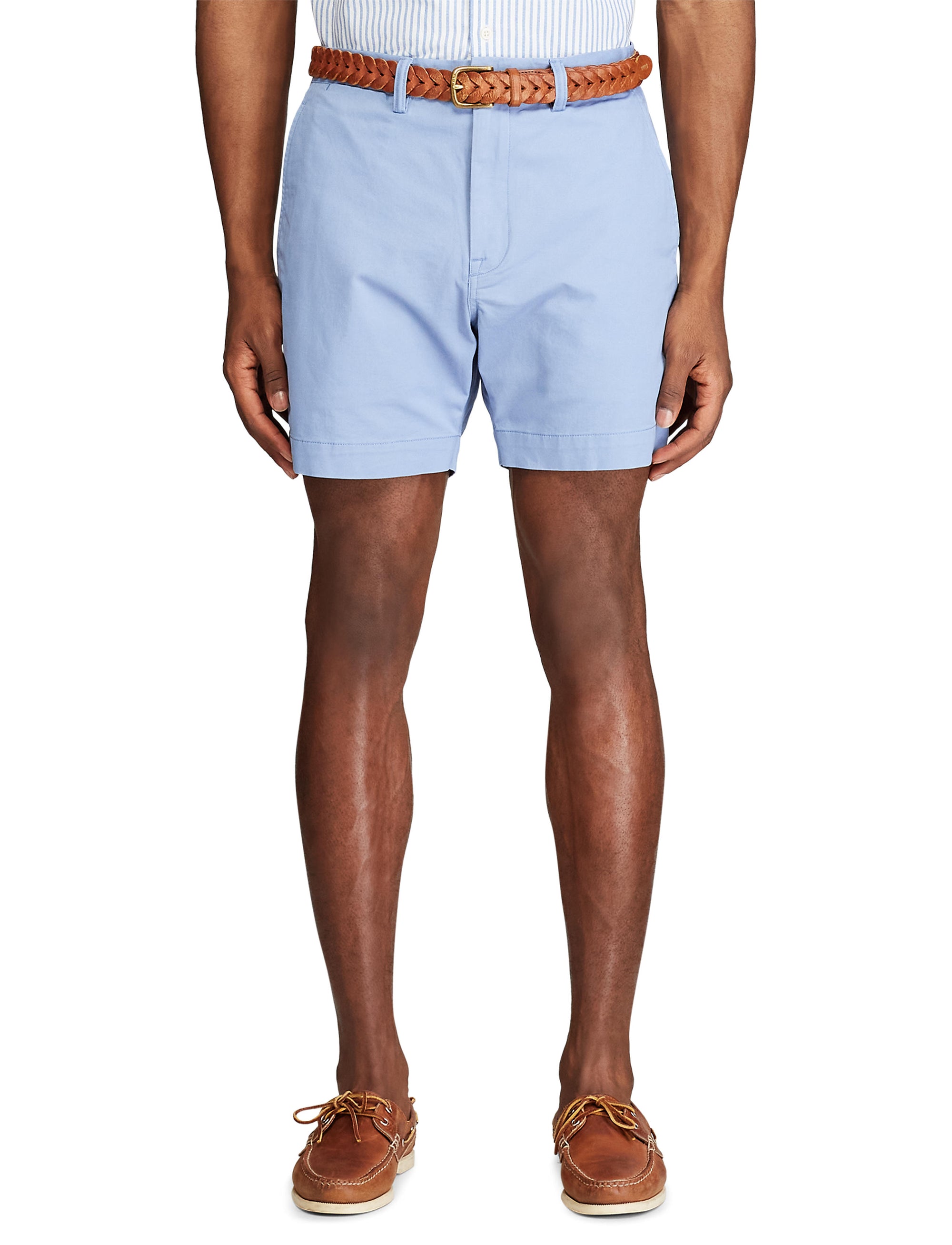 Short chino stretch - Channel Blue