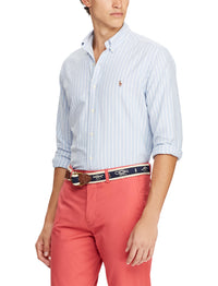 Chemise Oxford cintrée à rayures - Stripe