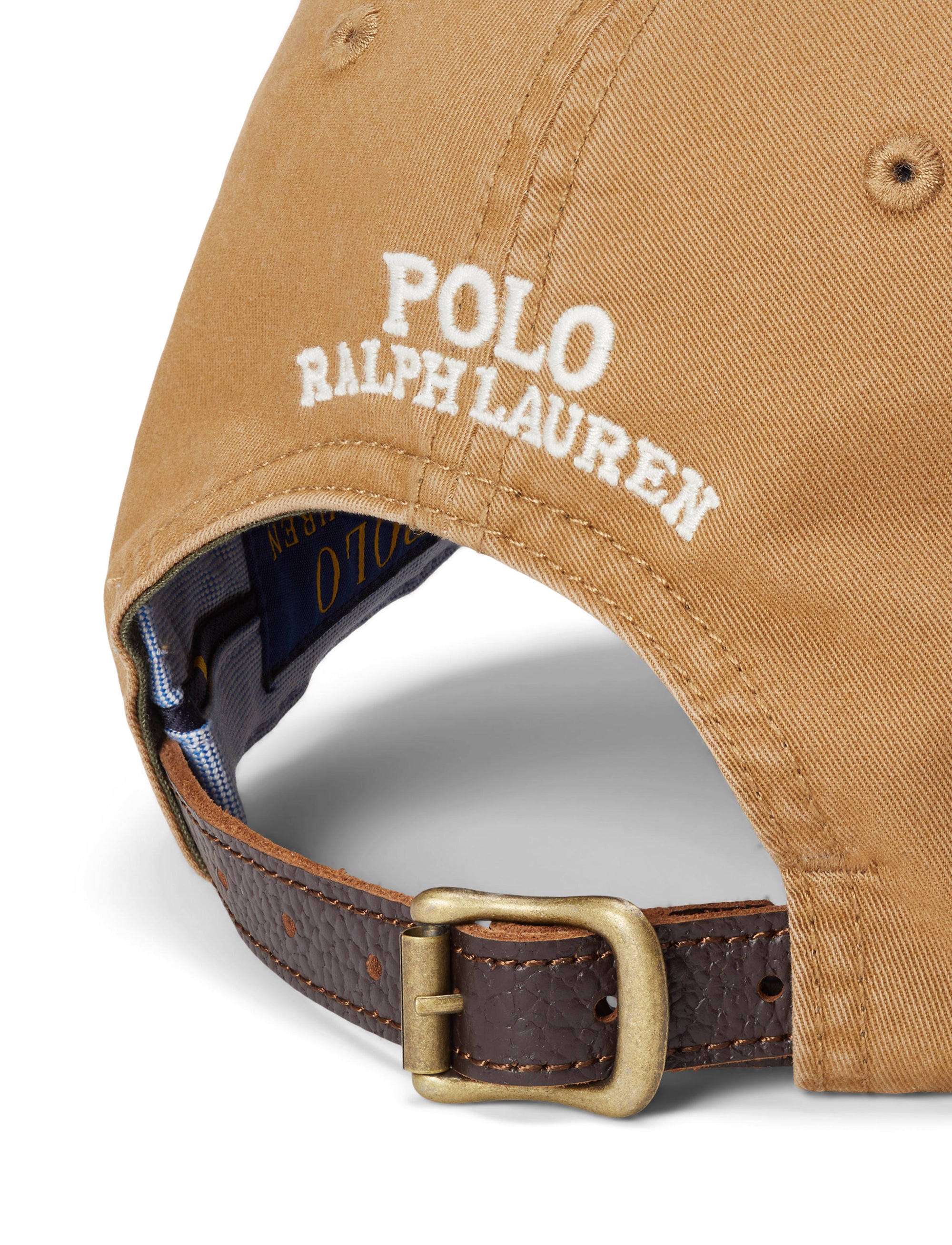 Baseball cap, stretch cotton twill - Rustic Tan