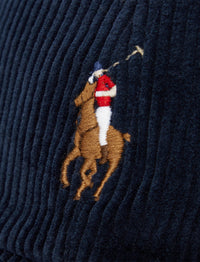 Casquette de baseball en velours côtelé - Aviator Navy
