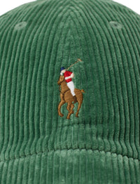 Corduroy baseball cap - Meadow Green
