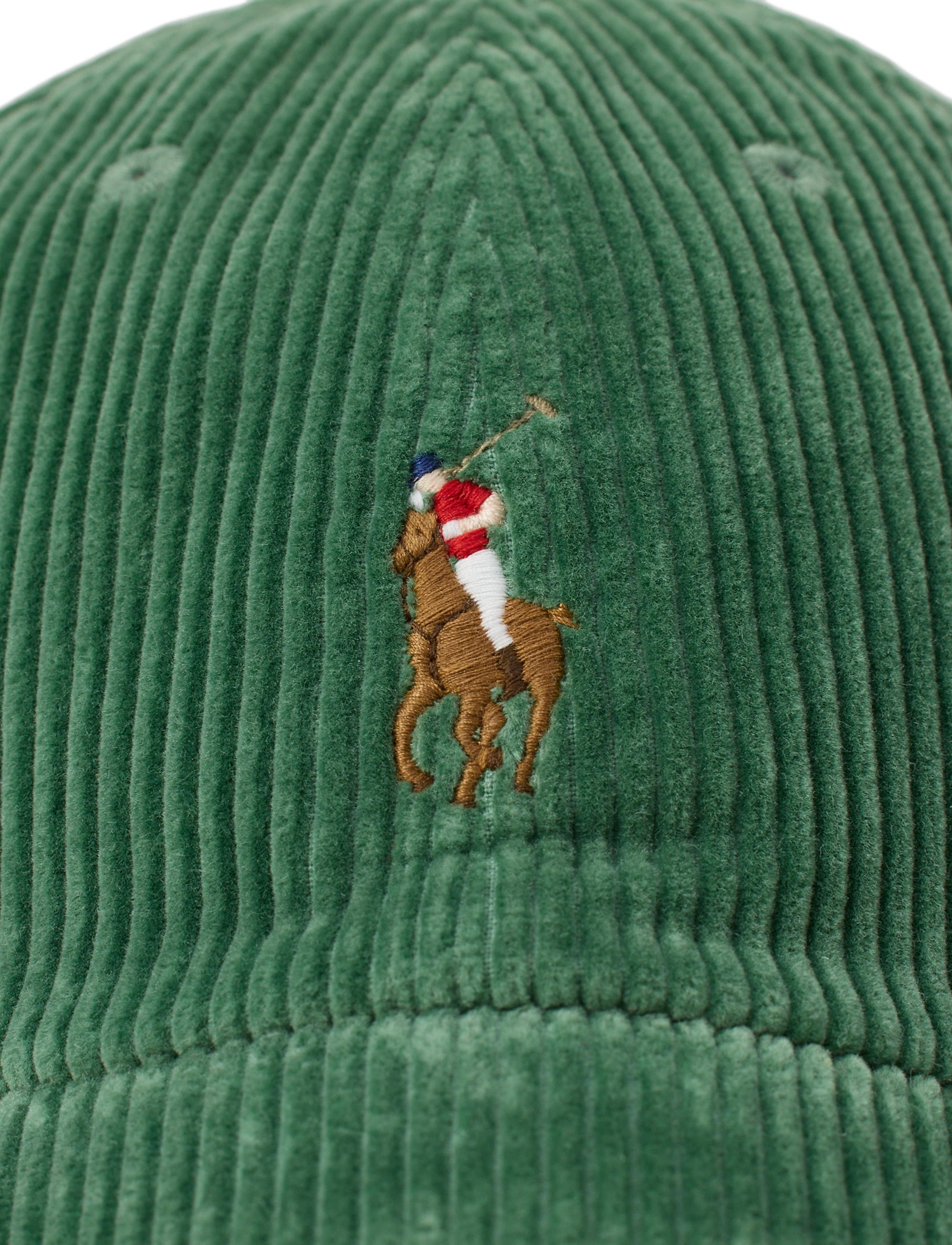 Corduroy baseball cap - Meadow Green