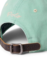 Casquette de baseball Ralph en sergé - Celadon